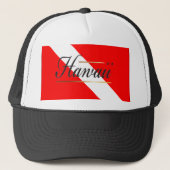 Casquette Drapeau de plongée Hawaii (Devant)