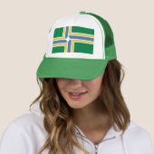 Casquette Drapeau de Portland, Oregon Trucker Hat (En situation)