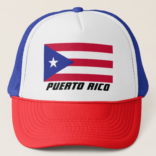 Casquette Drapeau de Porto Rico (Devant)