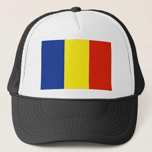 Casquette Drapeau de Roumanie (Devant)
