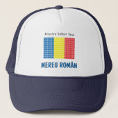 Casquette Drapeau de Roumanie (Devant)
