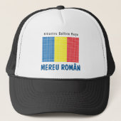 Casquette Drapeau de Roumanie (Devant)