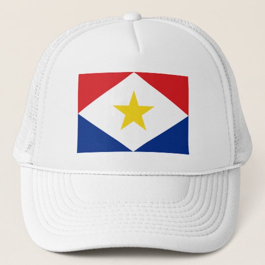 Casquette Drapeau de Saba (Devant)
