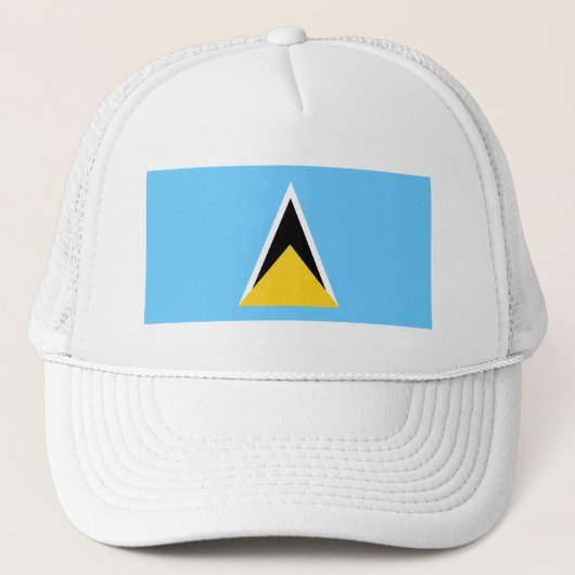 Casquette Drapeau de Sainte-Lucie (Devant)