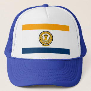 Casquette Drapeau de San Jose, Californie Chapeau de camion