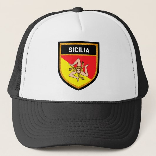 Casquette Drapeau de Sicilia (Devant)
