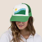 Casquette Drapeau de Spokane, Washington (En situation)