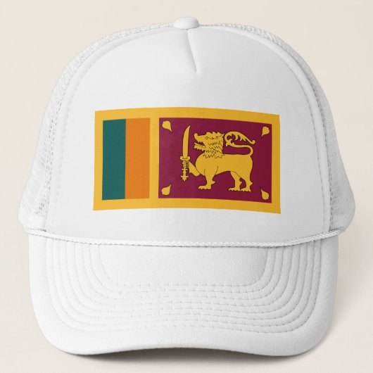 Casquette Drapeau de Sri Lanka (Devant)