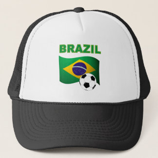 Casquette Drapeau de T-shirt de coupe du monde du Brésil