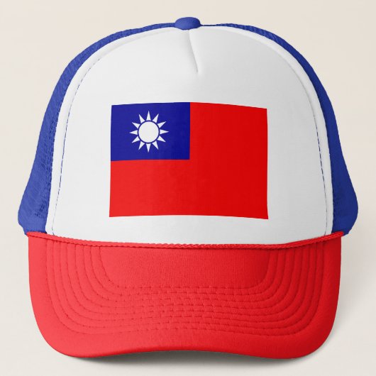 Casquette Drapeau de Taïwan (Devant)