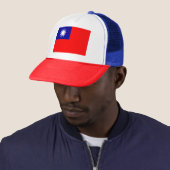 Casquette Drapeau de Taïwan (En situation)