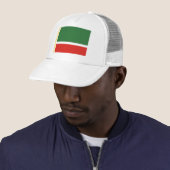 Casquette Drapeau de Tchétchénie (En situation)