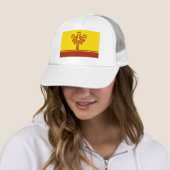 Casquette Drapeau de Tchouvachie (En situation)