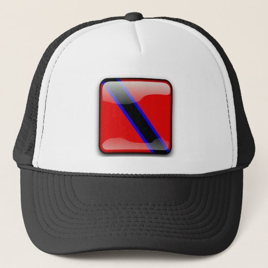 Casquette Drapeau de Trinité-et-Tobago (Devant)