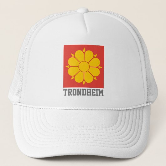 Casquette Drapeau de Trondheim, Norvège (Devant)