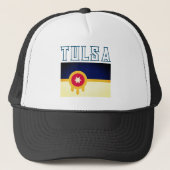 Casquette Drapeau de Tulsa, Oklahoma (Devant)