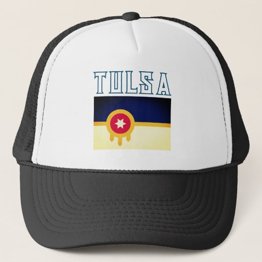 Casquette Drapeau de Tulsa, Oklahoma (Devant)