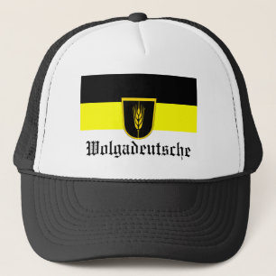 Casquette Drapeau de Wolgadeutsche (version noir/jaune/blanc