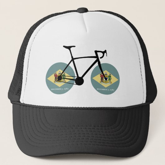 Casquette Drapeau Delaware Cycling (Devant)