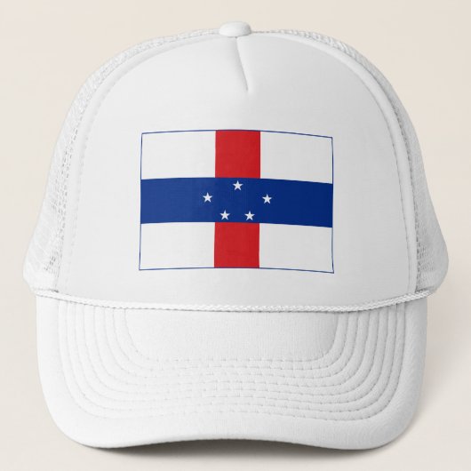 Casquette Drapeau des Antilles Pays-Bas (Devant)