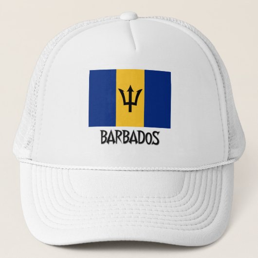 Casquette Drapeau des Barbade (Devant)