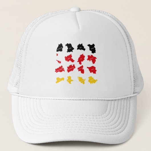 Casquette Drapeau des États allemands (Devant)