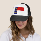 Casquette Drapeau des Etats-Unis la Caroline du Nord (En situation)