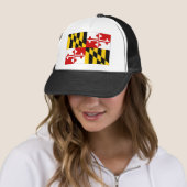 Casquette Drapeau des Etats-Unis le Maryland (En situation)
