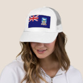 Casquette Drapeau des Îles Falkland (En situation)