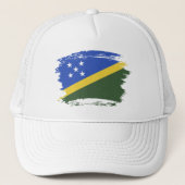 Casquette Drapeau des Îles Salomon (Devant)