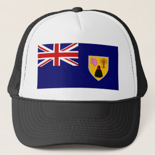 Casquette drapeau des îles turques et caicos