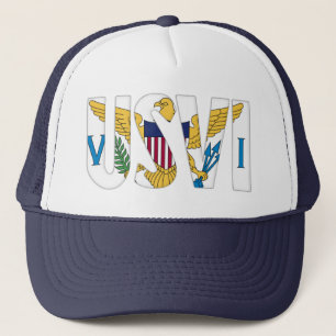Casquette Drapeau des îles Vierges américaines USVI Caraïbes