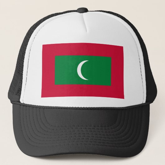 Casquette Drapeau des Maldives (Devant)