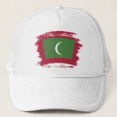 Casquette Drapeau des Maldives (Devant)