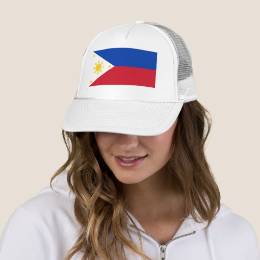 Casquette Drapeau des Philippines (En situation)