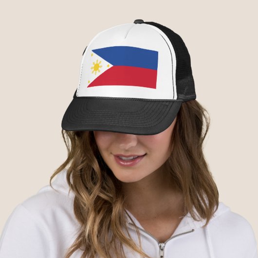 Casquette Drapeau des Philippines (En situation)