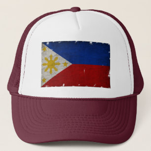CASQUETTE DRAPEAU DES PHILIPPINES CADOUEAU VINTAGE DRAPEAU P