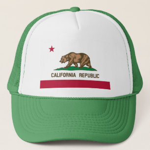 Casquette Drapeau d'État de la République de Californie