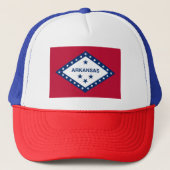 Casquette Drapeau d'État de l'Arkansas (Devant)