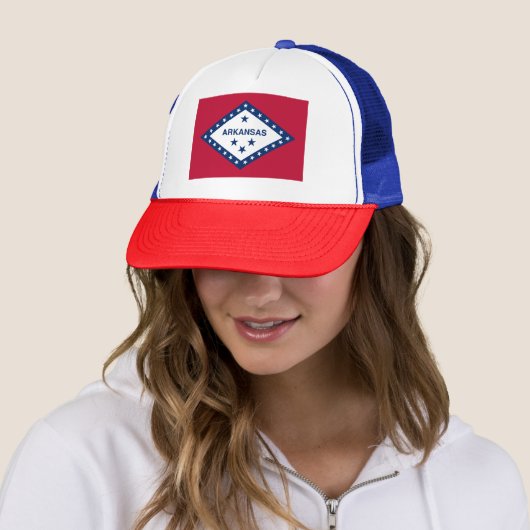 Casquette Drapeau d'État de l'Arkansas (En situation)