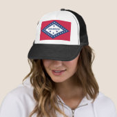 Casquette Drapeau d'état de l'Arkansas (En situation)