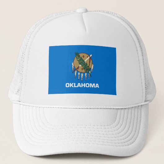 Casquette Drapeau d'État de l'Oklahoma (Devant)