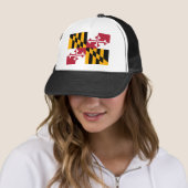 Casquette Drapeau d'état du Maryland élégant (En situation)
