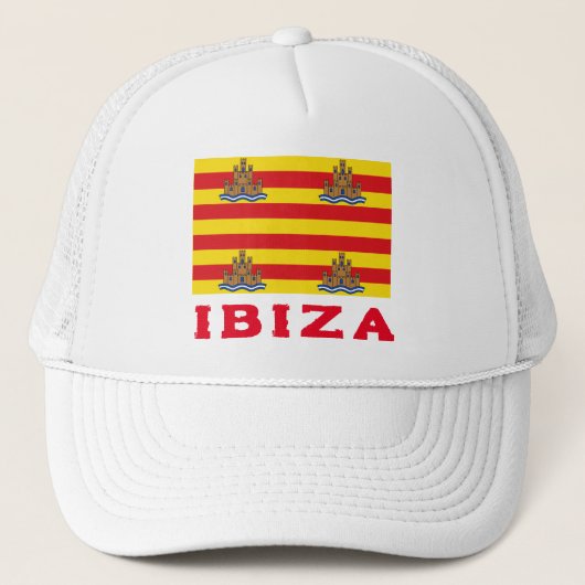 Casquette Drapeau d'Ibiza, ESPAGNE (Devant)