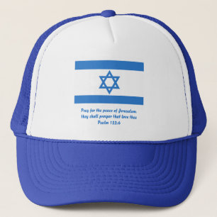 Casquette Drapeau d'Israël,