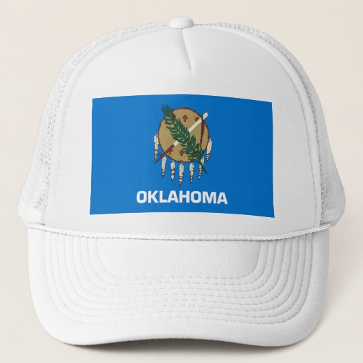 CASQUETTE DRAPEAU D'OKLAHOMA (Devant)