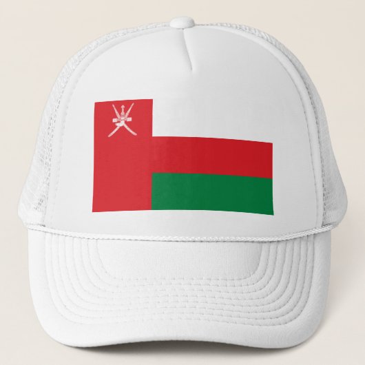 Casquette Drapeau d'Oman (Devant)