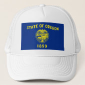 CASQUETTE DRAPEAU D'OREGON (Devant)