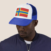 Casquette Drapeau d'Orkney (En situation)