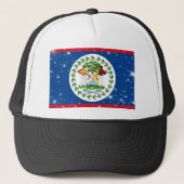 Casquette Drapeau du Belize (Devant)